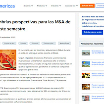Las sombras perspectivas para las M&A de Brasil este semestre